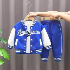 3pcs set spring autumn new design sport jacket pants t-shirt set for boys