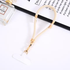 New mobile phone lanyard adjustable length nylon rope pendant short wrist rope clip multi-functional anti-loss rope