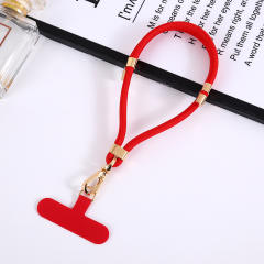 New mobile phone lanyard adjustable length nylon rope pendant short wrist rope clip multi-functional anti-loss rope