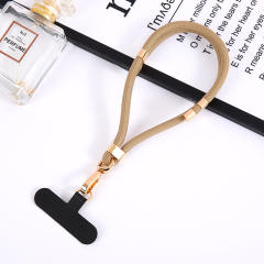 New mobile phone lanyard adjustable length nylon rope pendant short wrist rope clip multi-functional anti-loss rope