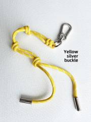 Color Rope Bag Charm Fashionable All-match Adjustable Woven Hand Rope Hanging Ornaments