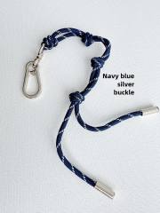 Color Rope Bag Charm Fashionable All-match Adjustable Woven Hand Rope Hanging Ornaments