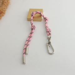 Color Rope Bag Charm Fashionable All-match Adjustable Woven Hand Rope Hanging Ornaments