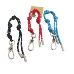 Color Rope Bag Charm Fashionable All-match Adjustable Woven Hand Rope Hanging Ornaments