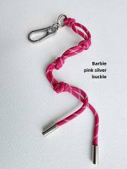 Color Rope Bag Charm Fashionable All-match Adjustable Woven Hand Rope Hanging Ornaments
