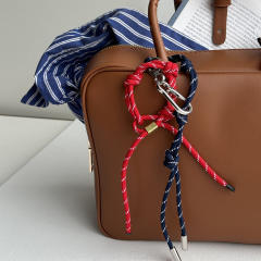 Color Rope Bag Charm Fashionable All-match Adjustable Woven Hand Rope Hanging Ornaments
