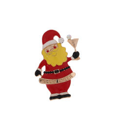 Korean style cute Christmas cat brooch Christmas tree Santa Claus romantic pin