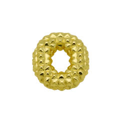 new double-sided pineapple shape 26 English letter initial letter pendant necklace