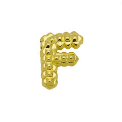 new double-sided pineapple shape 26 English letter initial letter pendant necklace