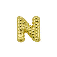 new double-sided pineapple shape 26 English letter initial letter pendant necklace