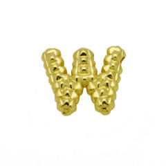 new double-sided pineapple shape 26 English letter initial letter pendant necklace
