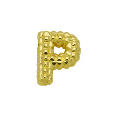new double-sided pineapple shape 26 English letter initial letter pendant necklace