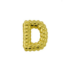 new double-sided pineapple shape 26 English letter initial letter pendant necklace