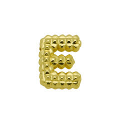 new double-sided pineapple shape 26 English letter initial letter pendant necklace