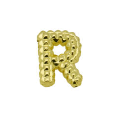 new double-sided pineapple shape 26 English letter initial letter pendant necklace