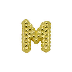 new double-sided pineapple shape 26 English letter initial letter pendant necklace