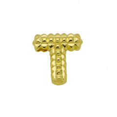 new double-sided pineapple shape 26 English letter initial letter pendant necklace