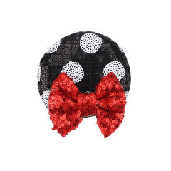 Sweet Children's Headwear Baby Sequin Bow Hairpin Mickey Hairpin duckbill hair clips