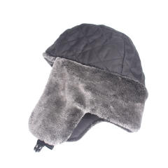 Lei Feng Hat Ear Protection Hat New Winter Hat fleece-lined Thickened Windproof Cold-proof Waterproof Warm Snow Hat