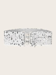 Women's Belt Elastic Wide Waist Belt Dress Accessory Fashionable sequins corset belt