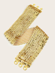 Women's Belt Elastic Wide Waist Belt Dress Accessory Fashionable sequins corset belt
