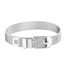 New Stainless Steel 10mm Strap Bracelet Women's Exquisite Small DIY Bracelet charms