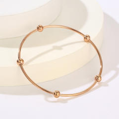 Stainless steel coil ball bracelet minimalist personality titanium steel ball bracelet diy bracelet 3pcs price