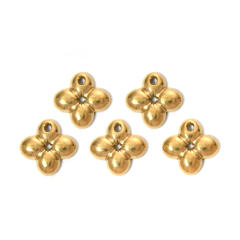 304 stainless steel geometric exquisite small flower sun fishtail gourd star diy jewelry pendant