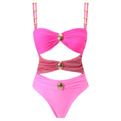 New Split Two-piece Bikini Swimsuit Women's Tight Slimming Chiffon Skirt Swimwear suit