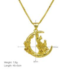 Heart shape diamond pendant mother's day gift diy jewelry charm