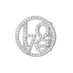 10mm stainless steel bracelet band diamond love heart cross clover charm diy jewelry