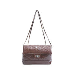 Women's 2025 New Stylish tote Bag Fashionable Embroidery Crossbody Bag quilted bag