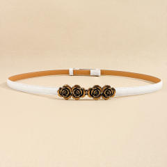 New Women's Belt Adjustable Stretchable Thin Belt Elegant Decorative dress Waist Cover
