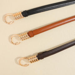New Women's Belt Adjustable Stretchable Thin Belt Elegant Decorative dress Waist Cover