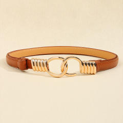 New Women's Belt Adjustable Stretchable Thin Belt Elegant Decorative dress Waist Cover