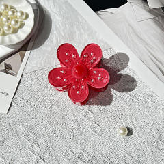 Gradient Candy Color Diamond Egg Flower hair clips hair claw clips