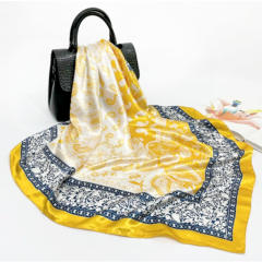 Classic paisley pattern scarf women's trend shawl stain scarf 90cm square scarf head scarf