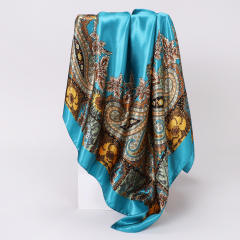 Classic paisley pattern scarf women's trend shawl stain scarf 90cm square scarf head scarf