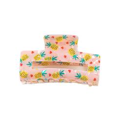 Korean Style Hair Claw Clip Fruit Pattern Spring Women's Handmade PVC Hair clips