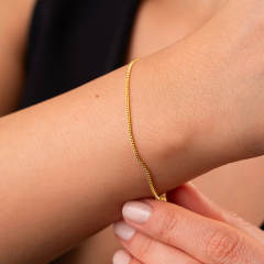 Minimalist Ins Style Bracelet Stainless Steel Chain Women's suit 18K Titanium Steel Chain Simple Bracelet
