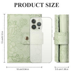 New Short Wallet Short Fashion Carved Women's Clutch Large Capacity Three-fold Storage Bag Wallet