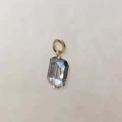 Chinese Style Oval Jade Pendant charm DIY jewelry