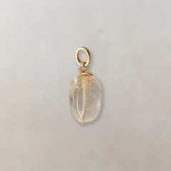 Chinese Style Oval Jade Pendant charm DIY jewelry