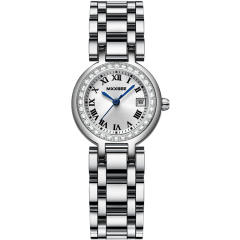 Small Dial Women's Steel Band Watch Domestic Watch Waterproof Luminous Elegant Women