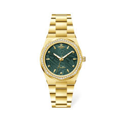 women's watches gold watches women's high-value waterproof quartz steel band watch
