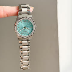 women's watches gold watches women's high-value waterproof quartz steel band watch