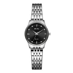 Drill Face Men's Women's Double Calendar Business Casual Fashion Quartz steel band watch