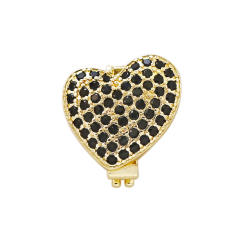 18K gold plated copper full diamond cute rainbow animal boy girl charm for belt band bracelet