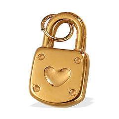 Key padlock plane multi element stainless steel charm diy jewelry accessory wholesale