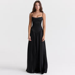 Women's New Sexy Slip Dress 2025 Slim-fit Backless Long Dress dress Women's Evening Dress